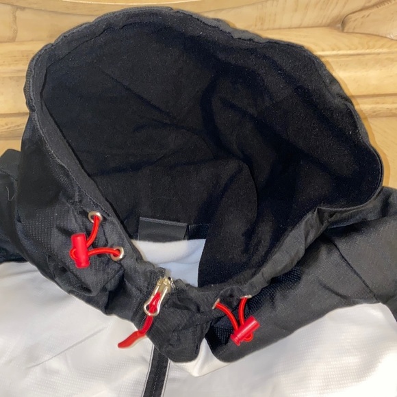 𝅺REEBOK zip-up, color-block windbreaker, size L (women’s) - Picture 7 of 13